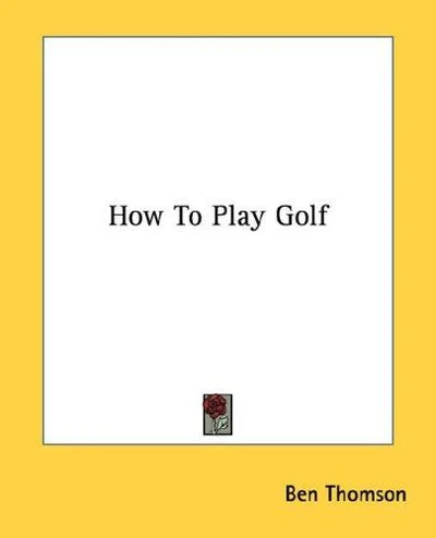 Cover of How To Play Golf