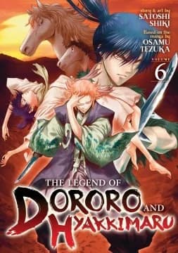 Cover of Legend of Dororo and Hyakkimaru Vol. 6