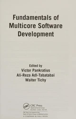 Cover of Fundamentals of Multicore Software Development
