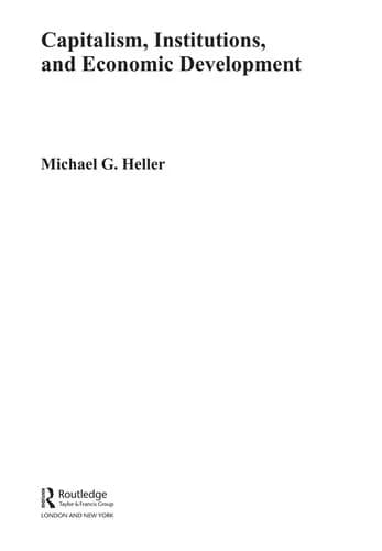 Cover of Capitalism, Institutions, and Economic Development