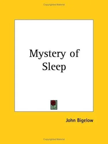 Cover of Mystery of Sleep (1905)