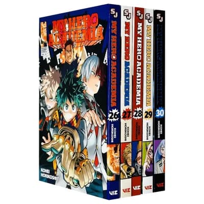 Cover of My Hero Academia Kohei Horikoshi Volumes 26 To 30 Complete Five Volume Collection