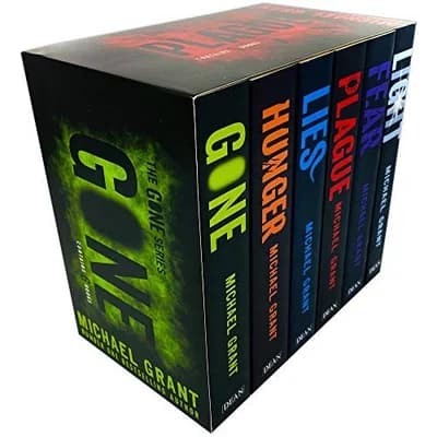 Gone Series 6 Book Set By Michael Grant Including Gone Hunger Lies Plague Fear Light