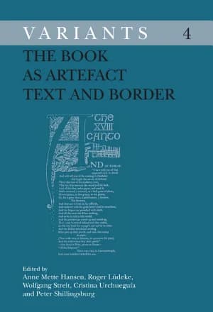 Cover of The Book as Artefact