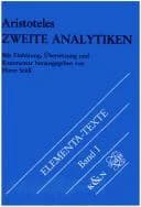 Cover of Zweite Analytiken
