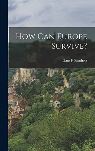 Cover of How Can Europe Survive?