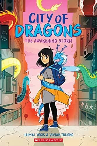 Cover of The Awakening Storm: A Graphic Novel (City of Dragons #1)
