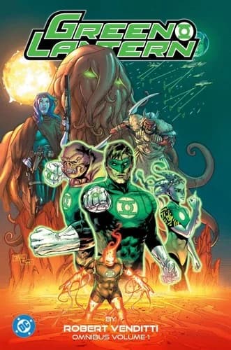 Cover of Green Lantern by Robert Venditti Omnibus Vol. 1