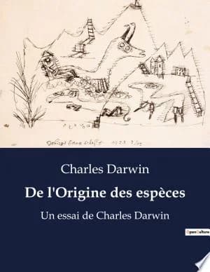 Cover of De l'Origine des espèces