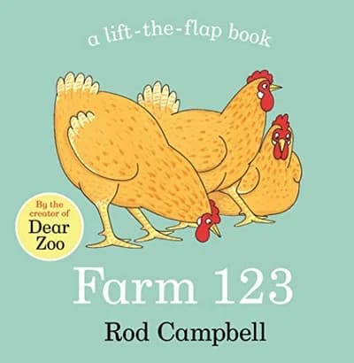 Farm 123 Rod Campbell First Numbers Lift The Flap Book