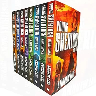 Cover of Young Sherlock Holmes Series Books 1 - 8 Complete Collection Set By Andrew Lane
