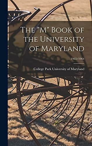 Cover of The "M" Book of the University of Maryland; 1963/1964
