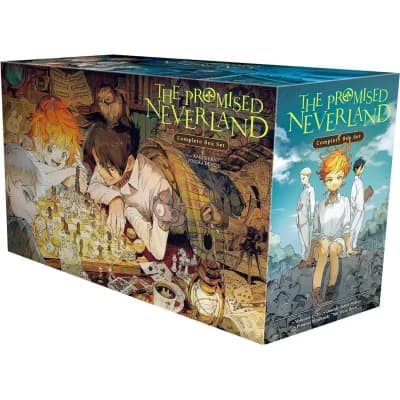 Cover of Promised Neverland by Kaiu Shirai 20 Books Collection Box Set-Fiction-Paperback