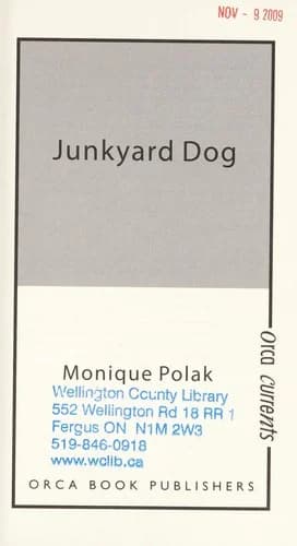 Cover of Junkyard Dog