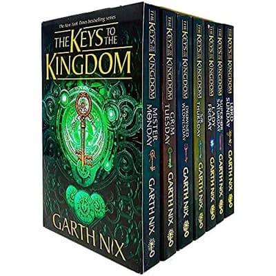 The Keys to the Kingdom Complete Series Books 1 - 7 Collection Set by Garth Nix (Mister Monday, Grim Tuesday)