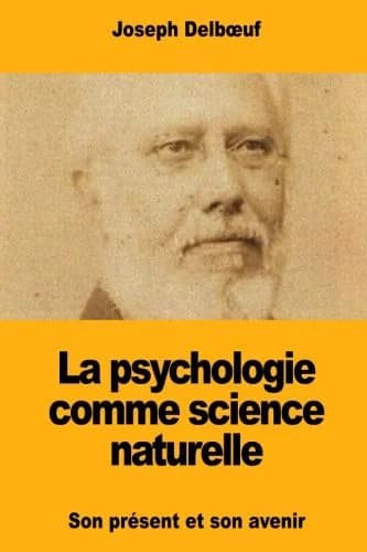 Cover of La psychologie comme science naturelle
