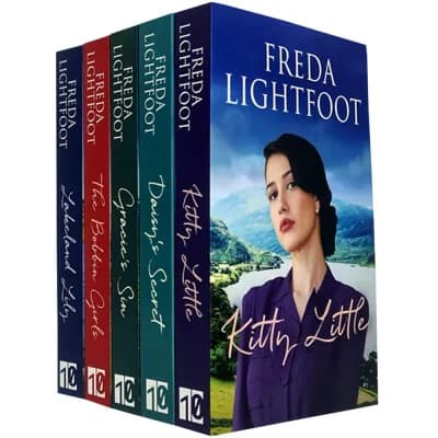Cover of Lakeland Sagas Series 5 Books Collection Set By Freda Lightfoot Kitty Little, Daisy's Secret