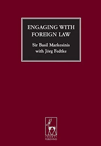 Cover of Engaging with Foreign Law
