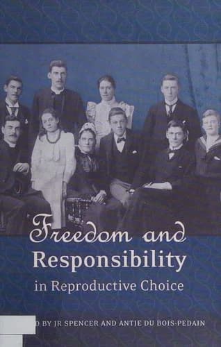 Cover of Freedom and Responsibility in Reproductive Choice