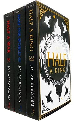 Cover of Joe Abercrombie 3 Books Collection Set ( Half A War ,Half The World ,Half A King )