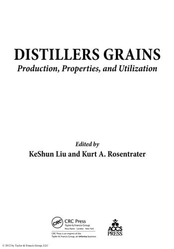 Cover of Distillers Grains