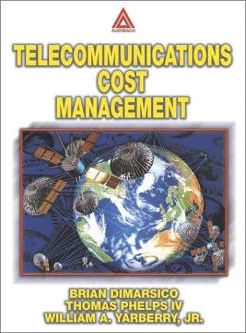 Cover of Telecommunications Cost Management
