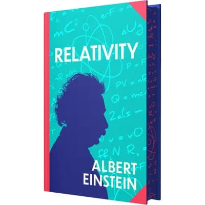 Cover of Relativity: The Special And The General Theory Albert Einstein Hardcover Sprayed Edge Premium Book