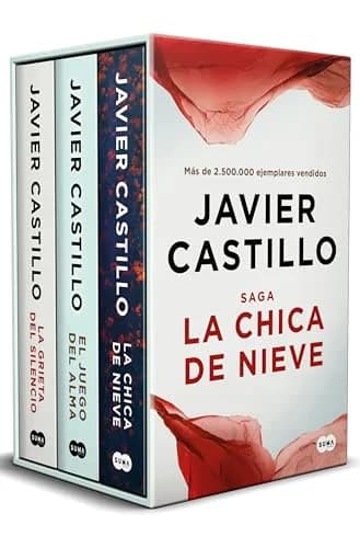 Cover of Estuche Saga La chica de nieve (La chica de nieve, El juego del alma, La grieta del silencio) / The Snow Girl Saga. Box Set (The Snow Girl, The Soul Game...)