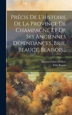 Cover of Précis De L'histoire De La Province De Champagne Et De Ses Anciennes Dépendances, Brie, Beauce, Blaisois...