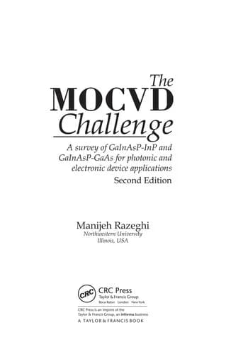 Cover of The MOCVD Challenge
