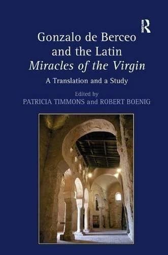 Cover of Gonzalo de Berceo and the Latin Miracles of the Virgin