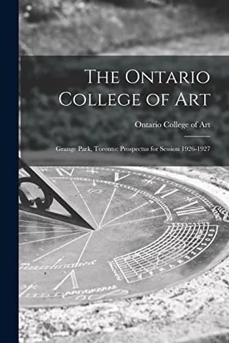 Cover of The Ontario College of Art