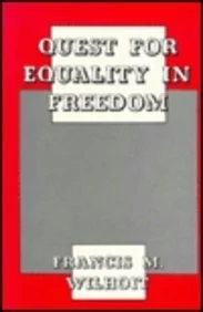 Cover of Quest for Equality in Freedom