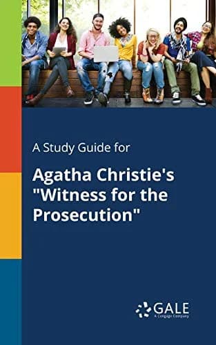 Cover of A Study Guide for Agatha Christie's Witness for the Prosecution