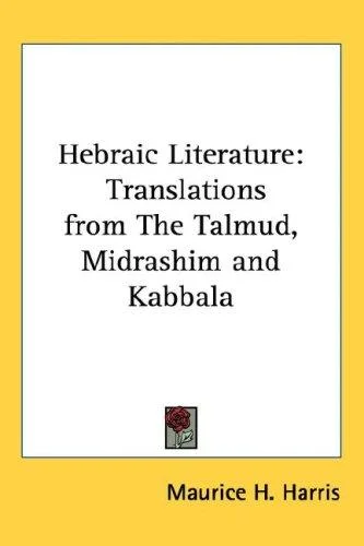 Cover of Hebraic Literature
