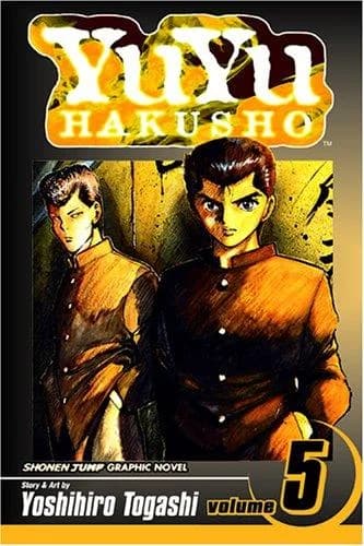 Cover of YuYu Hakusho.