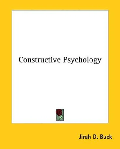 Cover of Constructive Psychology