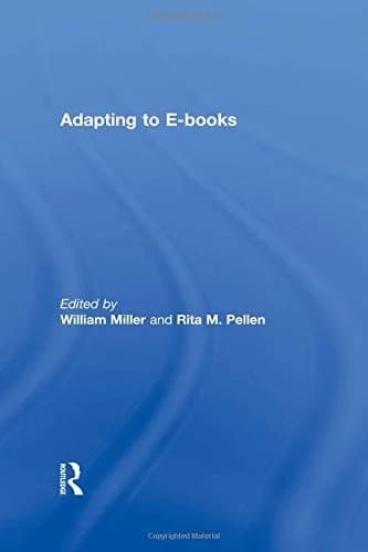 Cover of Adapting to E-Books