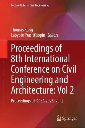 Cover of Proceedings of 8th International Conference on Civil Engineering and Architecture: Vol 2