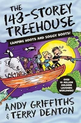 Cover of The 143-Storey Treehouse by Andy Griffiths - Fiction - Paperback