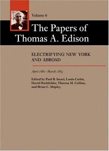 Cover of The Papers of Thomas A. Edison