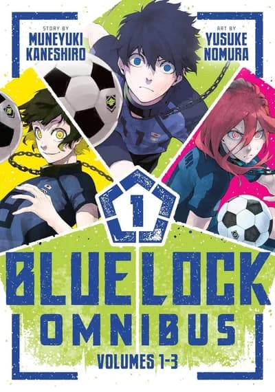 Cover of Blue Lock Omnibus Volume 1 (1-3)