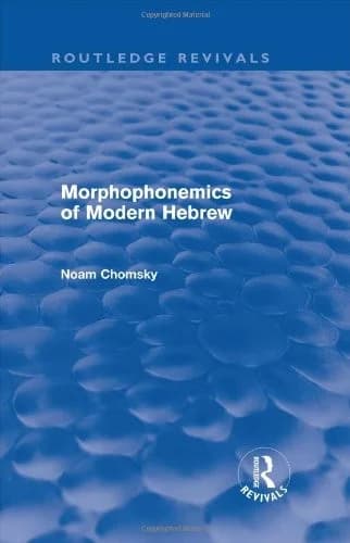 Cover of Morphophonemics of Modern Hebrew (Routledge Revivals)