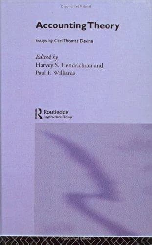 Cover of Accounting Theory