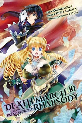 Cover of Death March to the Parallel World Rhapsody Manga Volume 10