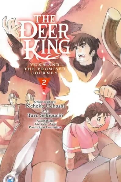 Cover of The Deer King, Volume 2 Manga: Yuna and the Promised Journey