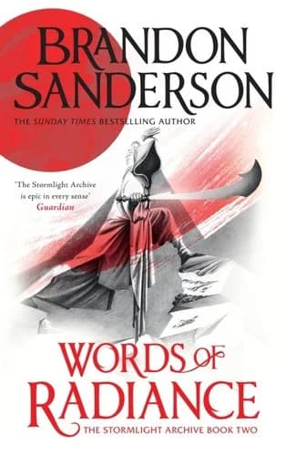 Cover of Words Of Radiance: Stormlight Archive Book Two Brandon Sanderson