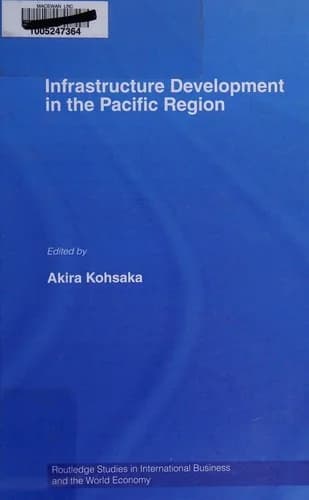 Cover of Infrastructure Development in the Pacific Region