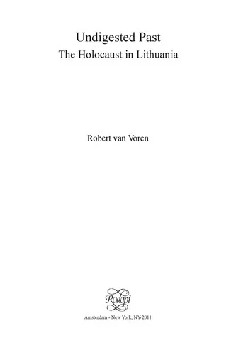 Cover of Undigested Past