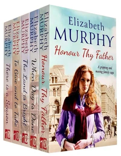 Cover of Elizabeth Murphy Liverpool Sagas 5 Books Collection Set Honour Thy Father, Day is Done